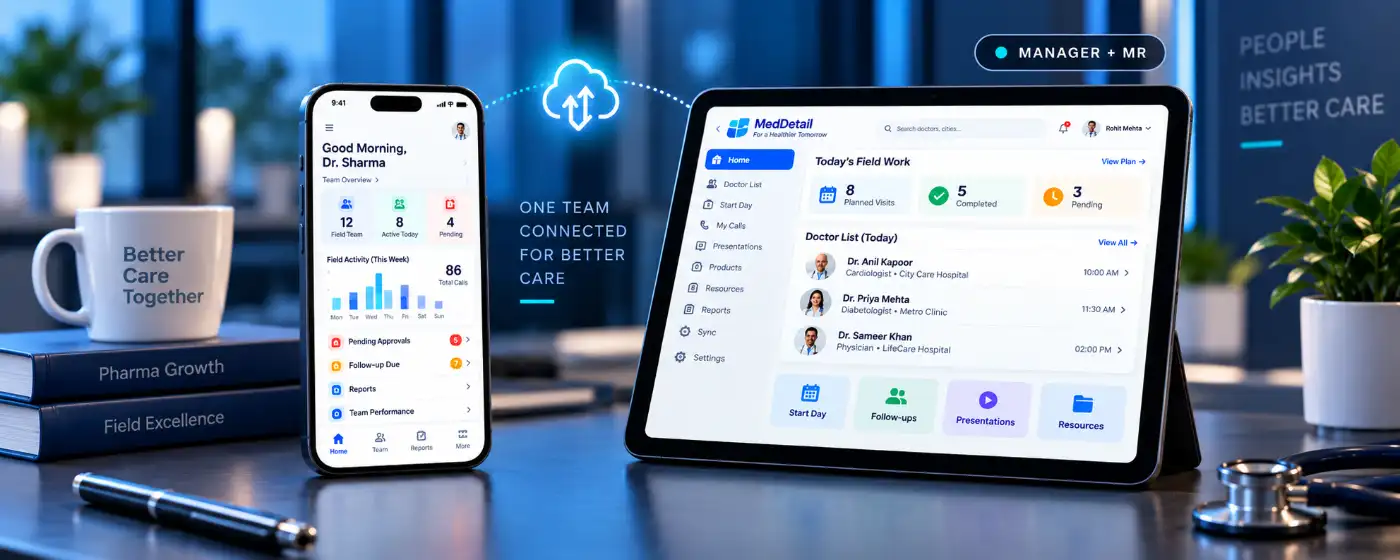 Easy E-Detailing Manager and MR field workflow app